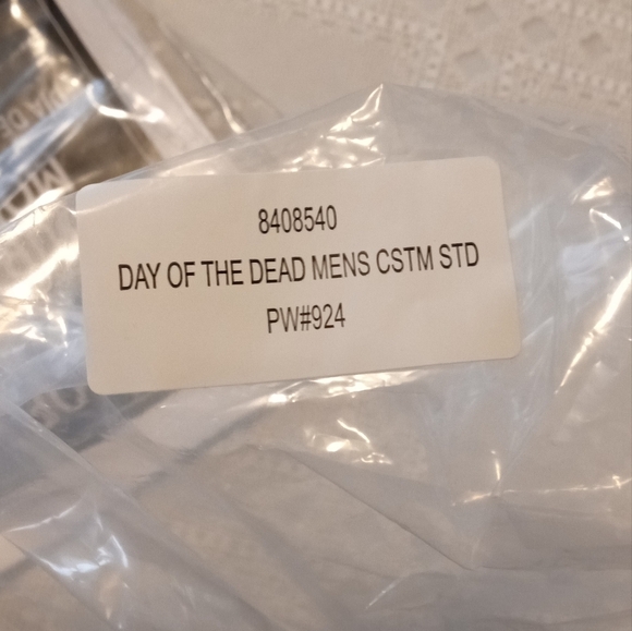 🆕 Adult Dapper Day of the Dead Jacket and Hat Plus Size - Picture 10 of 15